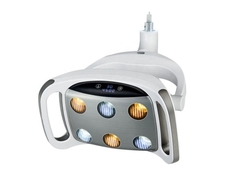 Lampada operatoria dentale senza ombre 6 LED per poltrona odontoiatrica 30000 Lux, illuminazione per chirurgia dentale