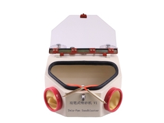 LED Light Dental Sandblaster Due penne Dental Lab Equipment Dental Sandblasting Machine