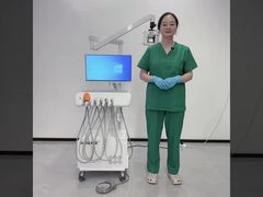 Sistema radiografico e di imaging dentale digitale tutto in uno | Workstation odontoiatrica portatile con telecamera intraorale