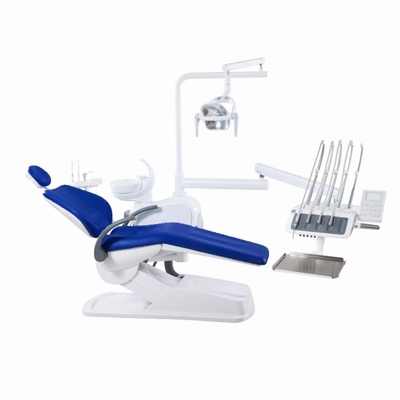Clinica dentale Unità dentale completa con sensore LED luce seduta dentale montata in cima