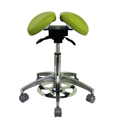 Salone di bellezza Sedile confortevole Green Micro Fibra Scavo dentista Sedile di forma Sedile dentista