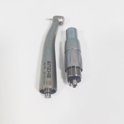 High Speed LED 4 Hole Handpiece Turbina Clinica dentale Fibra ottica Handpiece dentale