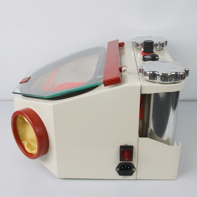 Laboratorio dentale a doppio serbatoio Corone di porcellana sandblaster lucidare ugello dentale sabbiatura