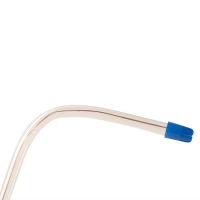 Facile da piegare aspirazione eletore di saliva in PVC con punte di aspirazione dentale monouso in rame