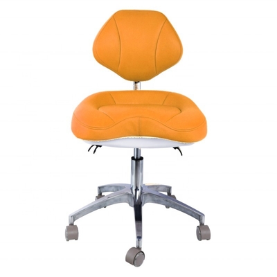 Scavo dentista di design resistente Ergonomico unico grande sedile Sedile dentistico con ruote