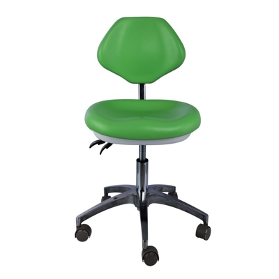 Clinica dentale medico assistente sgabello PU pelle Sedile confortevole colore blu Sgabello dentista