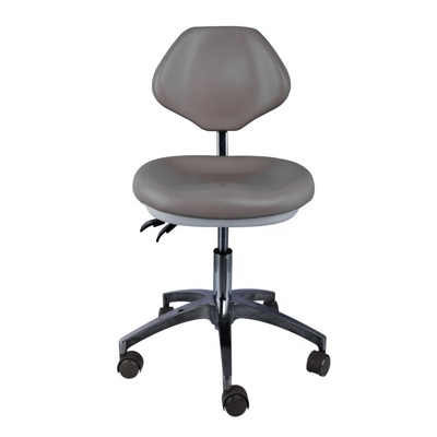 Clinica dentale medico assistente sgabello PU pelle Sedile confortevole colore blu Sgabello dentista