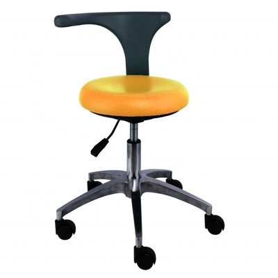 Pug pelle 360 gradi rotante sgabello infermiere peso leggero sgabello assistente dentista