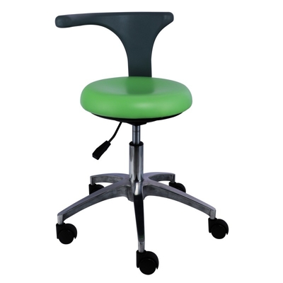 Pug pelle 360 gradi rotante sgabello infermiere peso leggero sgabello assistente dentista
