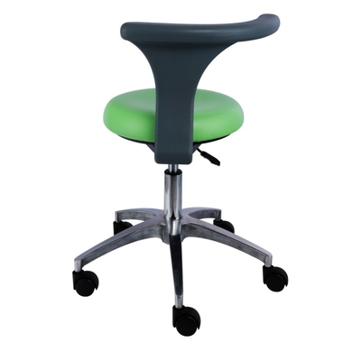 Pug pelle 360 gradi rotante sgabello infermiere peso leggero sgabello assistente dentista