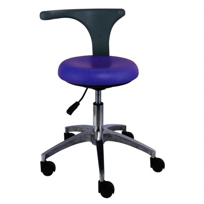 Pug pelle 360 gradi rotante sgabello infermiere peso leggero sgabello assistente dentista