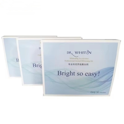 35% Gel sbiancante per denti Dr. Whiten 30 minuti Kit sbiancante per denti