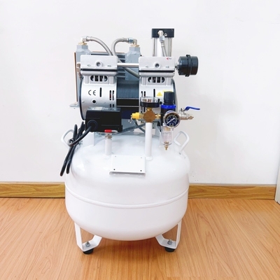 Compressore d'aria senza olio certificato CE Clinica dentale Compressore d'aria dentale 32L con asciugatrice