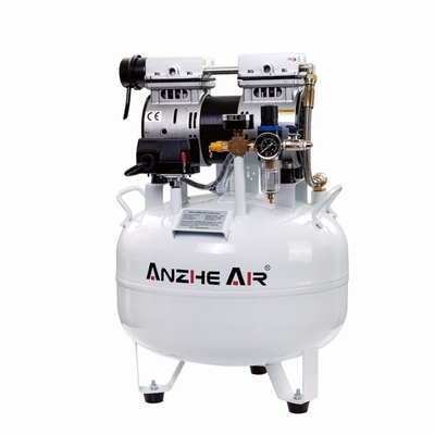 70L/Min Motore di rame Compressore d'aria silenzioso medico 32L Compressore dentale uso per una sedia dentale