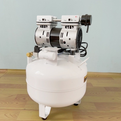 70L/Min Motore di rame Compressore d'aria silenzioso medico 32L Compressore dentale uso per una sedia dentale