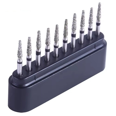 Dental Diamond Burs per la preparazione Dental Drills Bur High Speed Dental Diamond Burs Kit