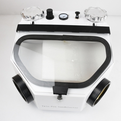 LED Light Dental Sandblaster Due penne Dental Lab Equipment Dental Sandblasting Machine