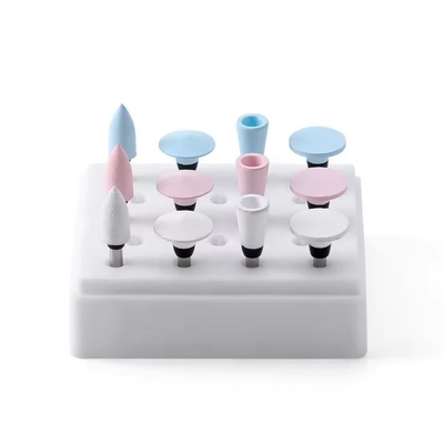 12pcs/box di alta qualità dentale di silicone denti lucidatura per contra angolo handpiece vendita calda kit di lucidatura dentale
