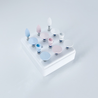 12pcs/box di alta qualità dentale di silicone denti lucidatura per contra angolo handpiece vendita calda kit di lucidatura dentale