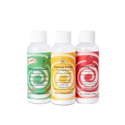 130g Potenza di lucidatura dei denti 3 Sapore dei denti sbiancamento dei denti Potenza di pulizia dentale