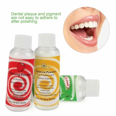 130g Potenza di lucidatura dei denti 3 Sapore dei denti sbiancamento dei denti Potenza di pulizia dentale