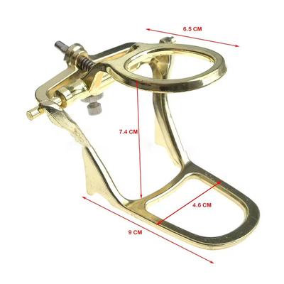 Articulatore di laboratorio dentale a bocca piena di ottone di molla 3 dimensioni Articulatore dentale
