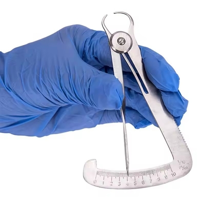 0-10mm Corone di molla di acciaio inossidabile braccette dentali calibro di acciaio regolare
