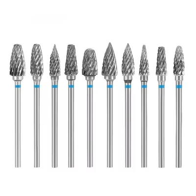 10PCS/Box Dental Lab Kit di taglio del carburo popolare 2.35mm Dental Drills