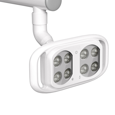 Lampada senza ombra Sensore Switch Luna 8 occhi 6W lampada a LED della sedia dentale