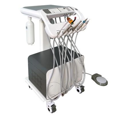 Carrozzina dentale mobile tutto in un'unità dentale mobile con compressore