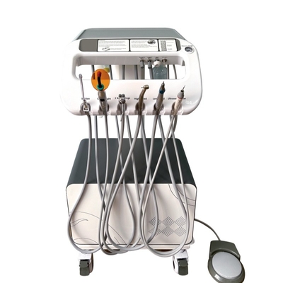 Carrozzina dentale mobile tutto in un'unità dentale mobile con compressore
