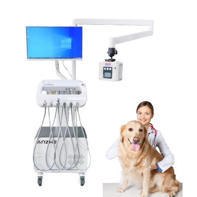 Accettazione personalizzata Terapia dentale per animali da compagnia Carro mobile Ospedale per animali Stazione di lavoro dentale veterinaria