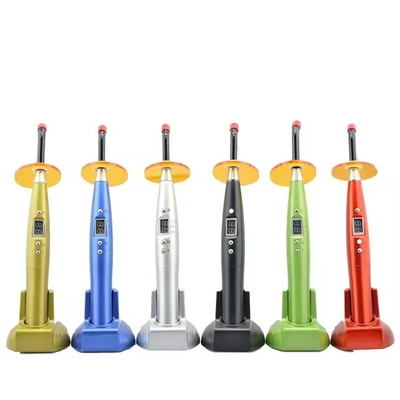 Dental Led Curing Light Corpo di plastica Colorato Disegno Dental Light Cure Lampada senza fili