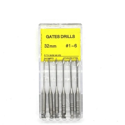 Dental Gates Drills Reamers file rotativi motore Endo utensile rotativo per dentista Canale radicale Utilizzo Gate Glidden
