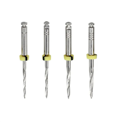 Dental Stainless Steel Metal Drill Dental Bur Reamers For Fiber Post Dental Clinic Laboratory Material Dental Root Canal Drill (Dentistico in acciaio inossidabile)