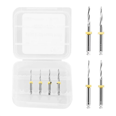Dental Stainless Steel Metal Drill Dental Bur Reamers For Fiber Post Dental Clinic Laboratory Material Dental Root Canal Drill (Dentistico in acciaio inossidabile)
