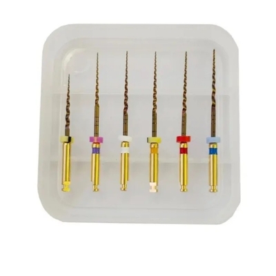 Dental Stainless Steel Metal Drill Dental Bur Reamers For Fiber Post Dental Clinic Laboratory Material Dental Root Canal Drill (Dentistico in acciaio inossidabile)