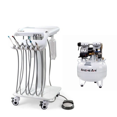 Prezzo all'ingrosso Mobile Dental Unit 4 Universal Wheel Dental Mobile Treatment Carts Dental Factory Carts Dental Portatili
