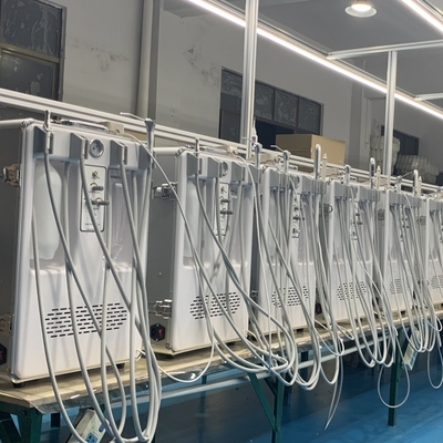 Dental Mobile Cart Portable Dental Unit With 550W Air Compressor Muoviti a volontà Mobile Dental Turbine Unit