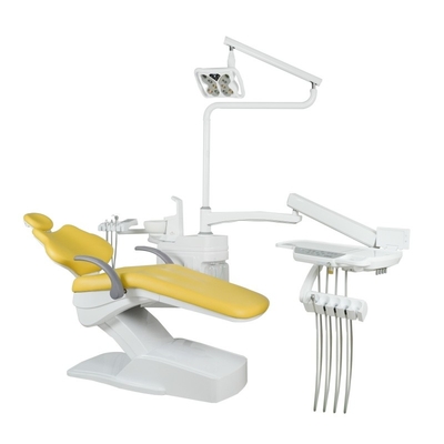 Dental Oral Set Sedile Dental Clinic Con Funzione Sbiancatura dentale Luce a LED Accepta personalizzato Sedile Dental Equipment Unità dentale