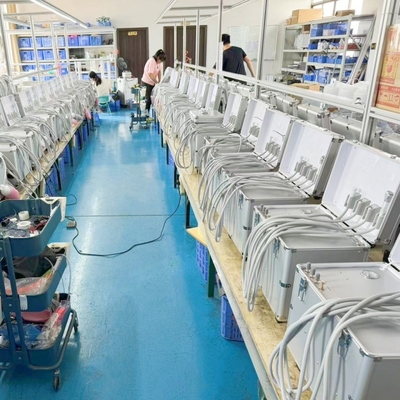 Valigia dentale con aspiratore Unità dentale mobile con compressore d'aria Unità dentale portatile per studenti