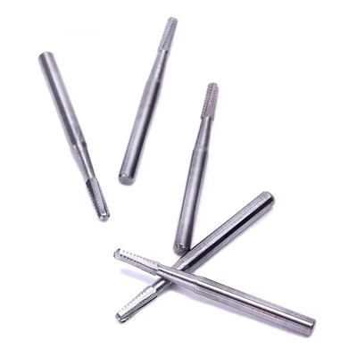 Dental Tungsteno Carbide Bur Round Tipo Multi Dimensione 2.35mm Carbide Bur Dental di alta qualità lucidatura trapano