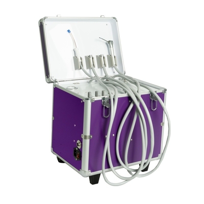 Animali domestici cura dei denti Portable Treatment Box Dental Clinic Turbine Unit With Air Compressor Suction System Veterinario Portable Dental Unit