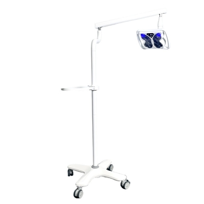 Macchina portatile per sbiancare i denti 12W potente 10 LED luce fredda pavimento in piedi lampada mobili unit di sbiancamento