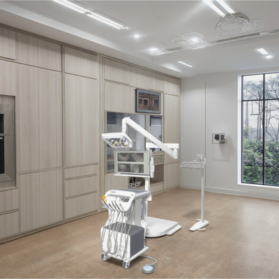 Unità di consegna dentale di fascia alta con funzionamento a LED a forma di farfalla clinica dentale clinica mobile carrello dentale unità dentale portatile portatile