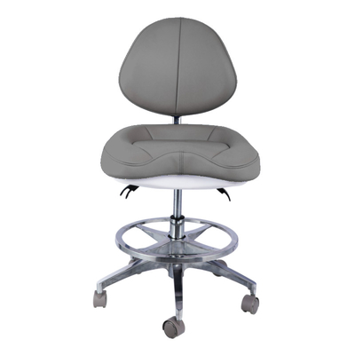 Dentist Assistant Stool Factory Dentist Assistant Stool per il dentista Ufficio medico Micro Fibre Leather Dentist Chair