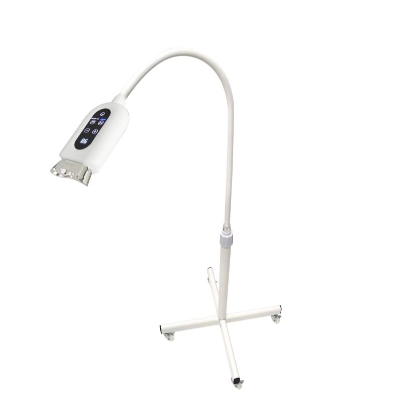 360 gradi di rotazione denti sbiancare luce 3 colori macchina sbiancante denti con touch screen