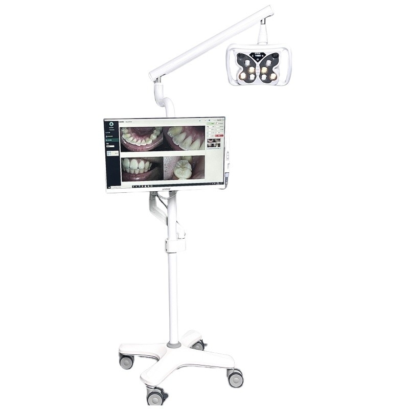 Macchina per sbiancare i denti da 12W per saloni 10 occhi 3 colori Zoom Macchina per sbiancare i denti con PC