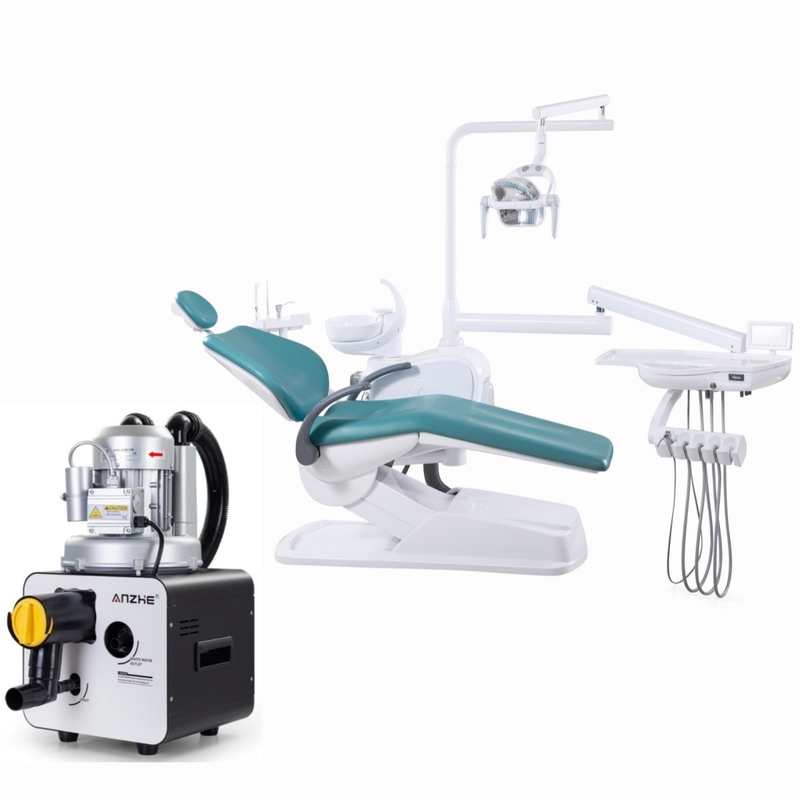 220V macchina di aspirazione dentale di alta potenza unità portatile a vuoto OEM / ODM accetta sistema di aspirazione dentale