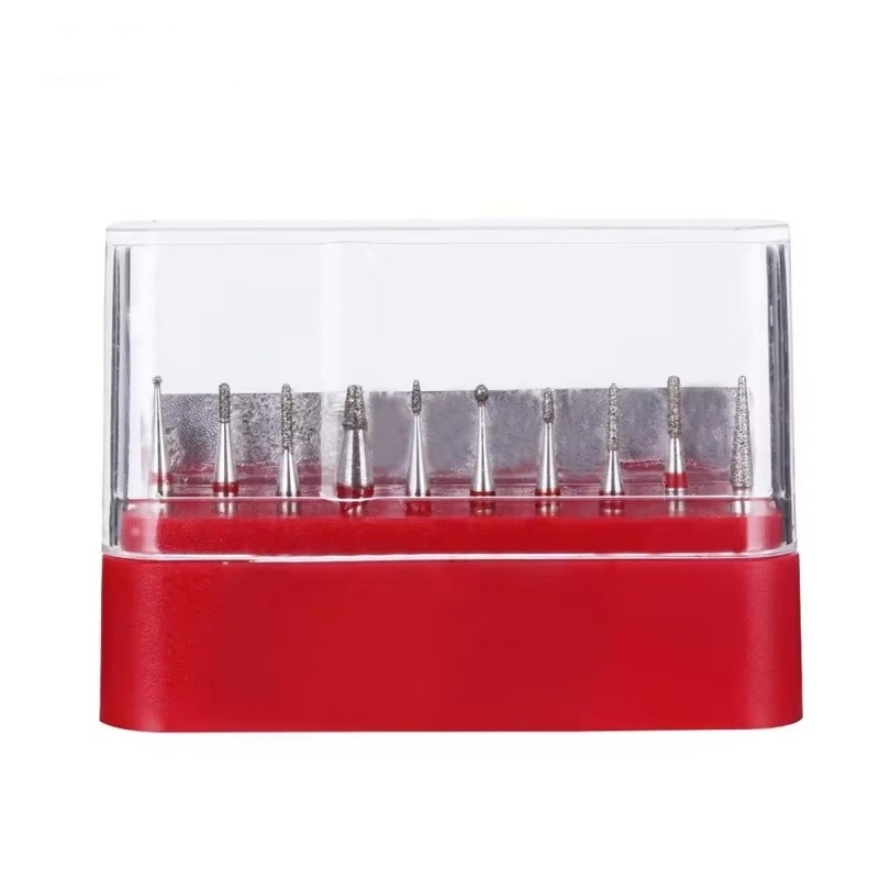 Bambini Dentistry Kit Mini Size Dental Diamond Burs Bambini denti lucidare Bur